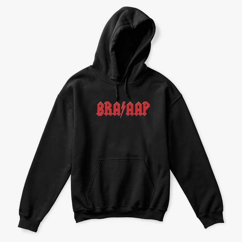 Braaap logo rock band style