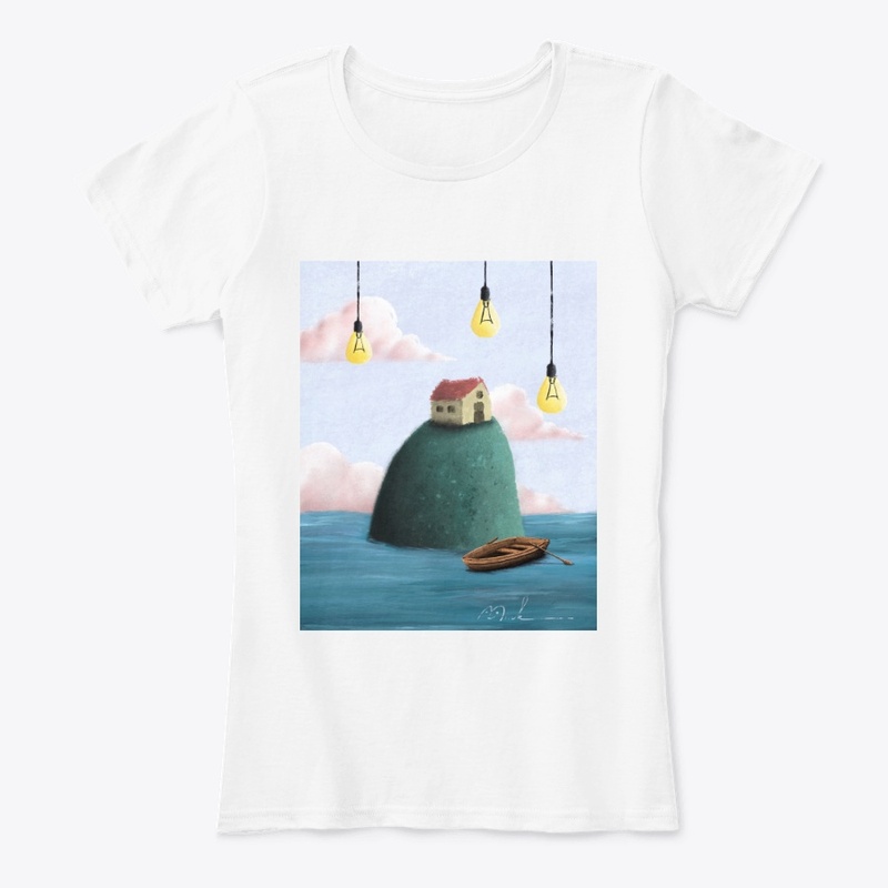 Vacation house art print