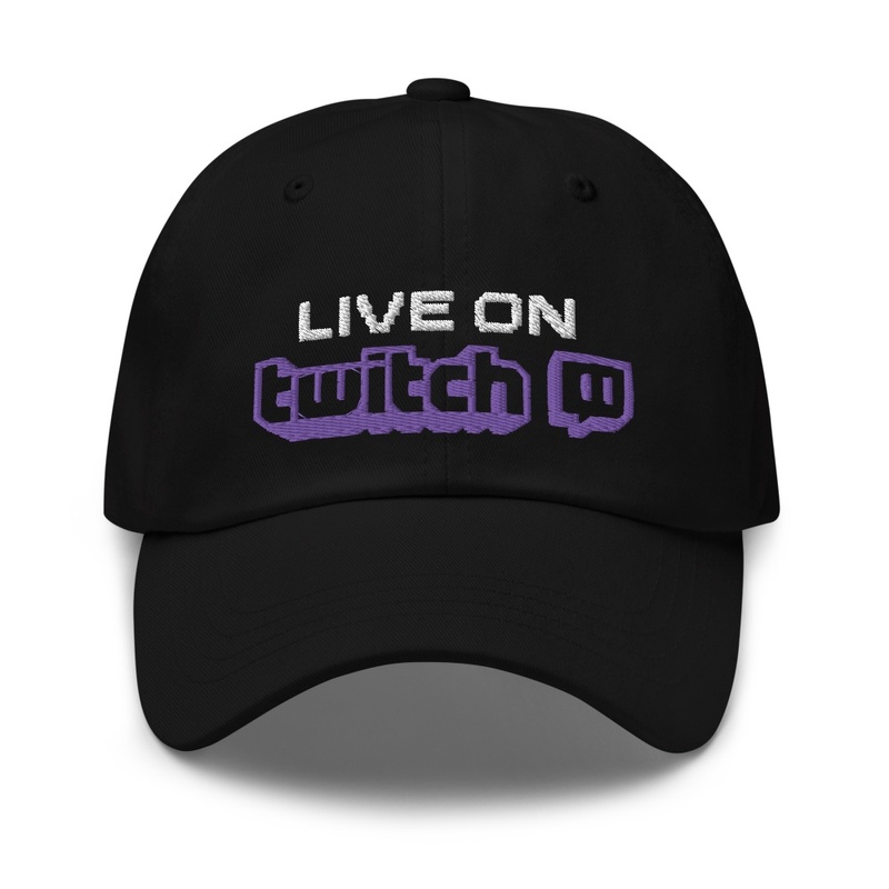 Premium quality live on twitch cap
