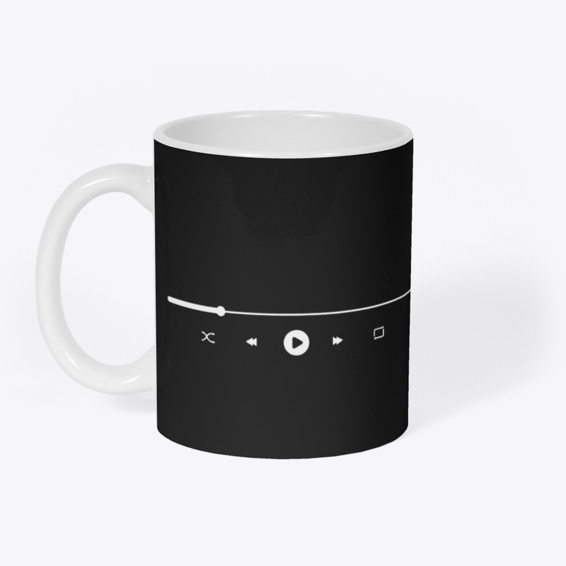 Music play bar t-shirt