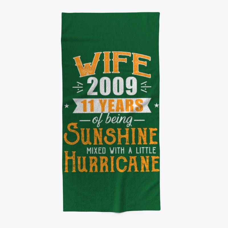 Wife Since 2009 11th Wedding Anniversary