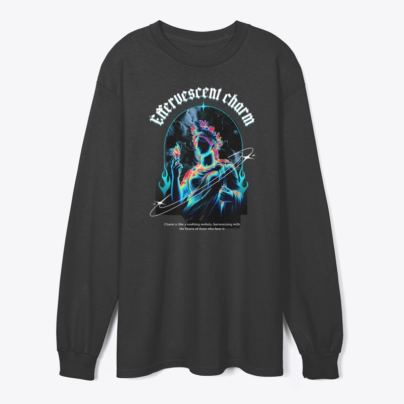 Effervescent Charm Typography Streetwear