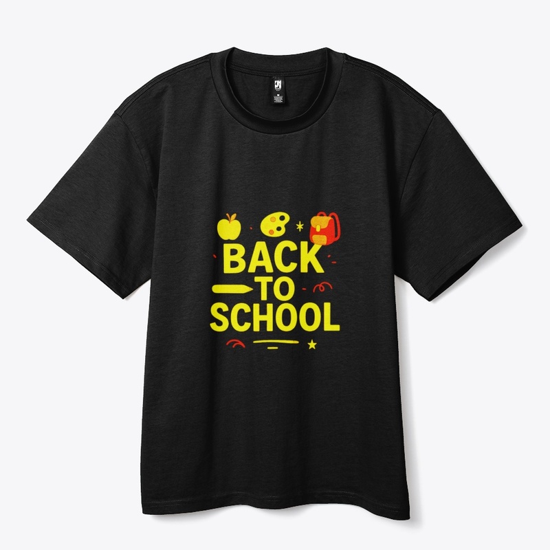 Back to School" Vibrant Palette Graphic