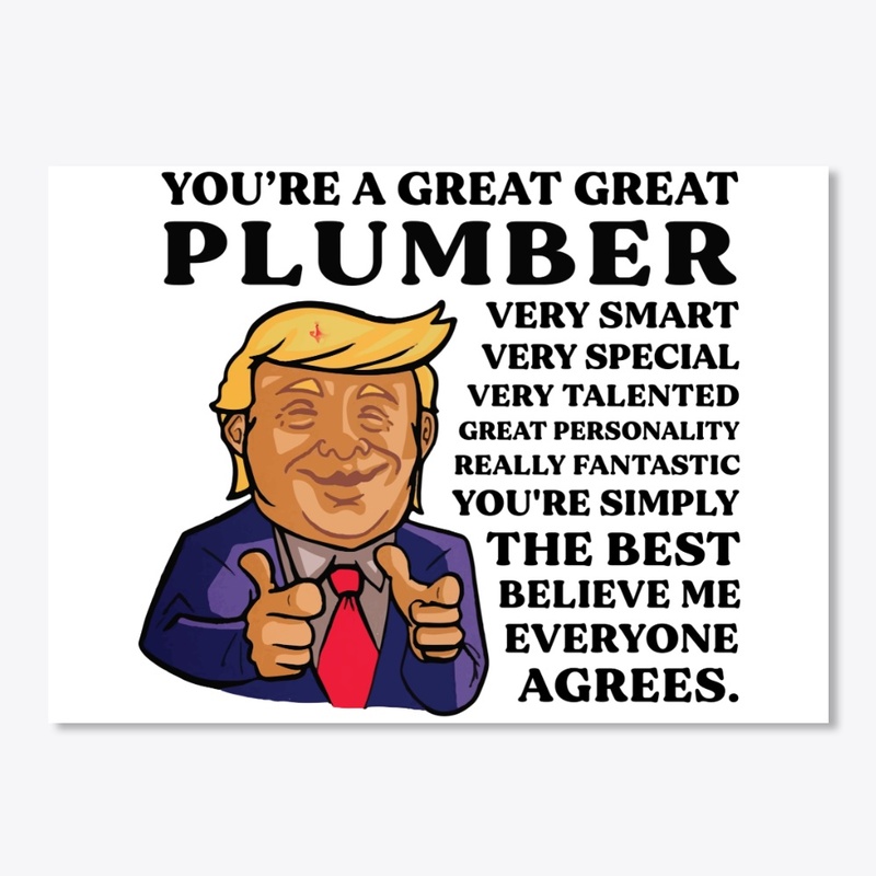 You Are Great Plumber