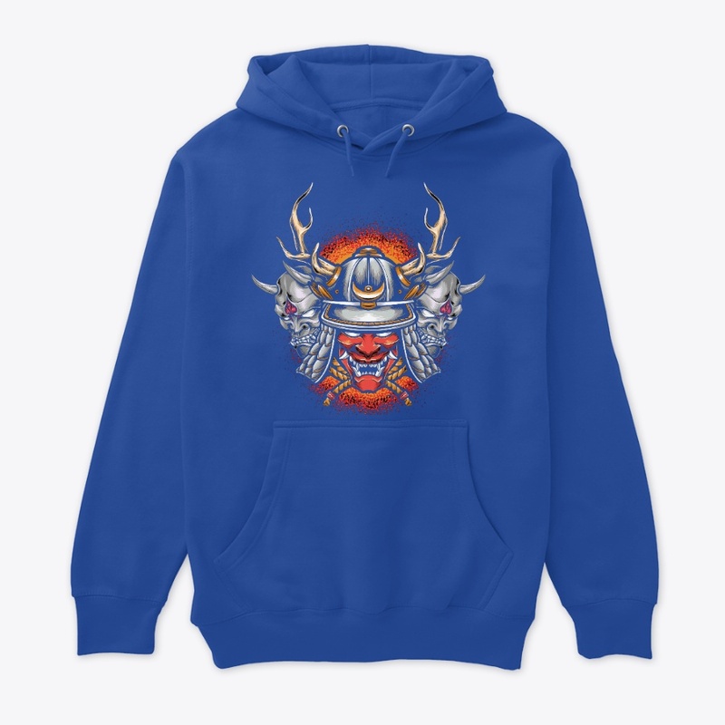 Samurai Spirit: Fierce Warrior Hoodie