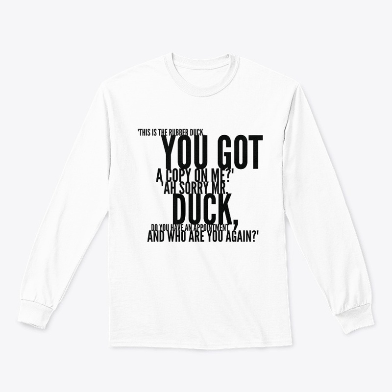 Trucker You Got The Rubber Duck Design