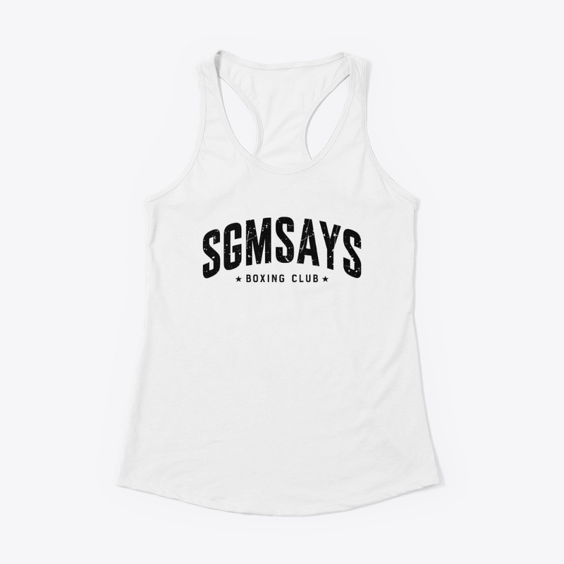 Boxing Club 5180 - Women's Racerback Tank - Women's Racerback Tank