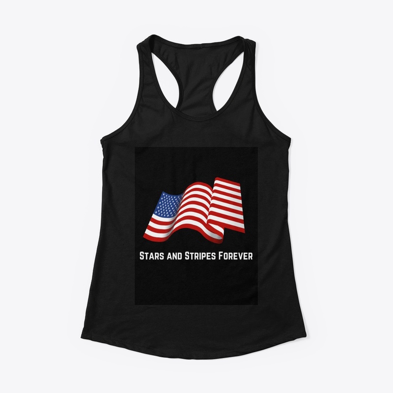 USA black T-shirt