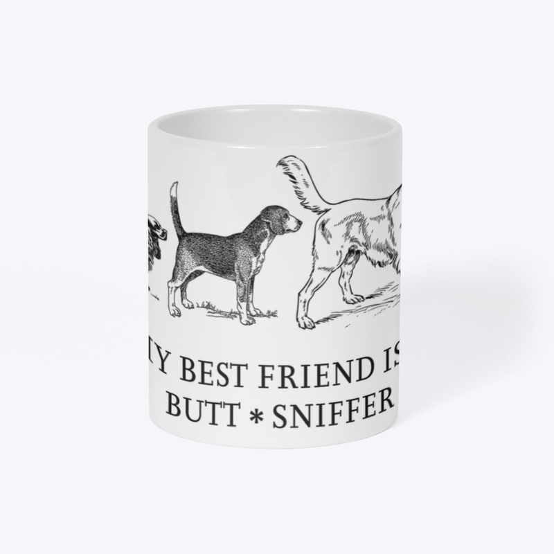 My best friend is a butt sniffer