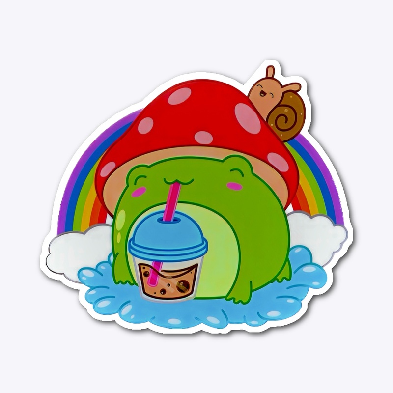 Mushroom frogs 
