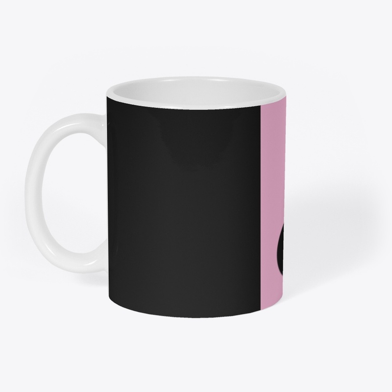 Art Deco Peacock Lady  on Pink