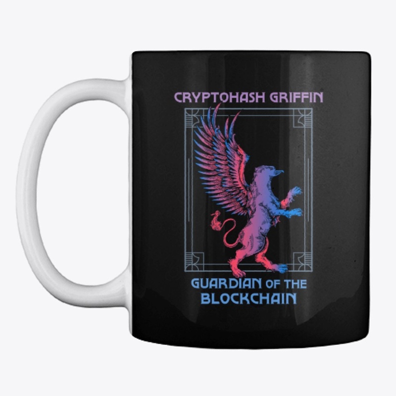 Cryptohash Griffin Heraldry (black)