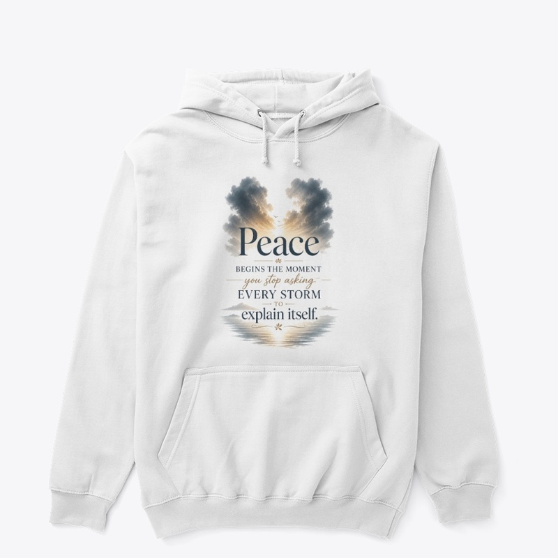 Peaceful Storm Quote Mug
