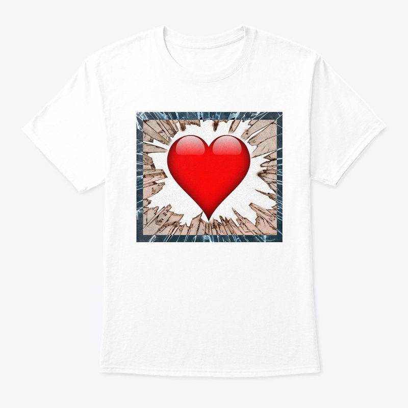 big heart red