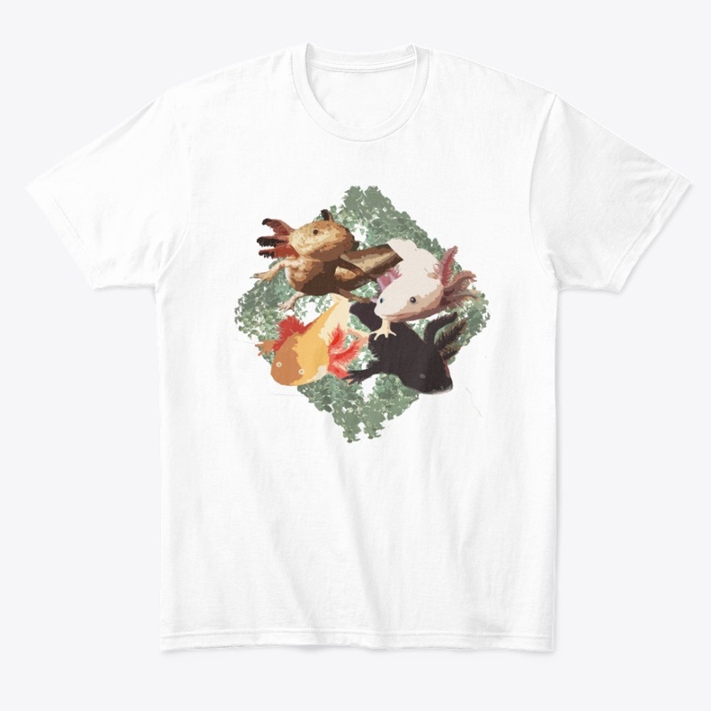 Pastel Axolotl Tee