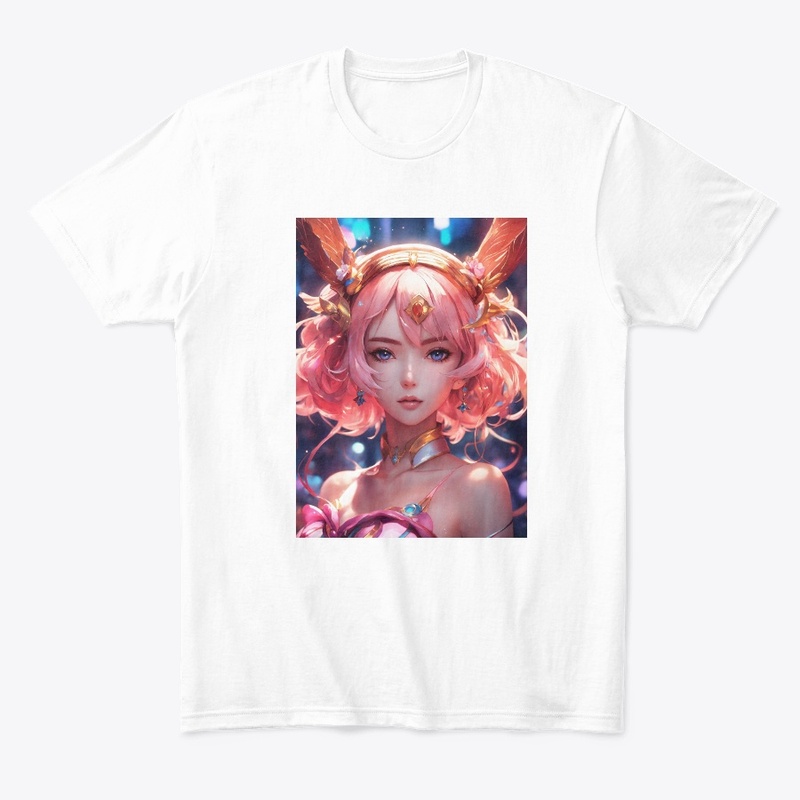 tilt shift art of abstract style anime