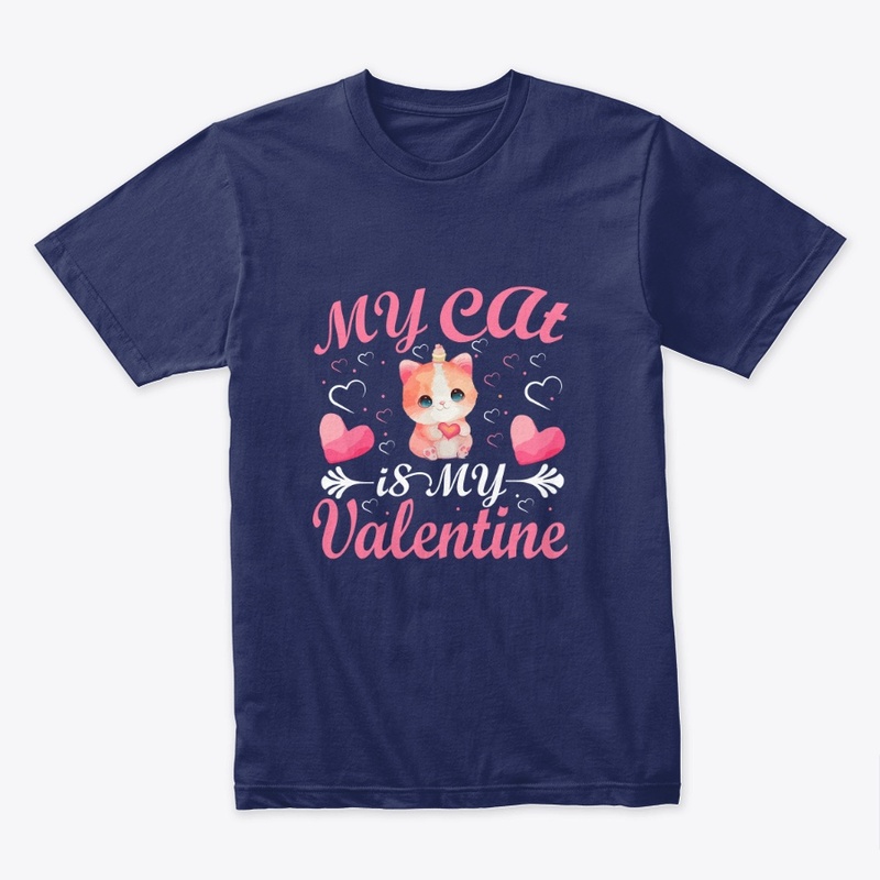 my cat is my valentine