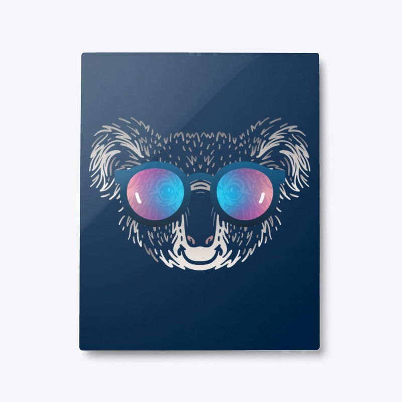 Cute Koala in Sunglasses (Colored+sg06)