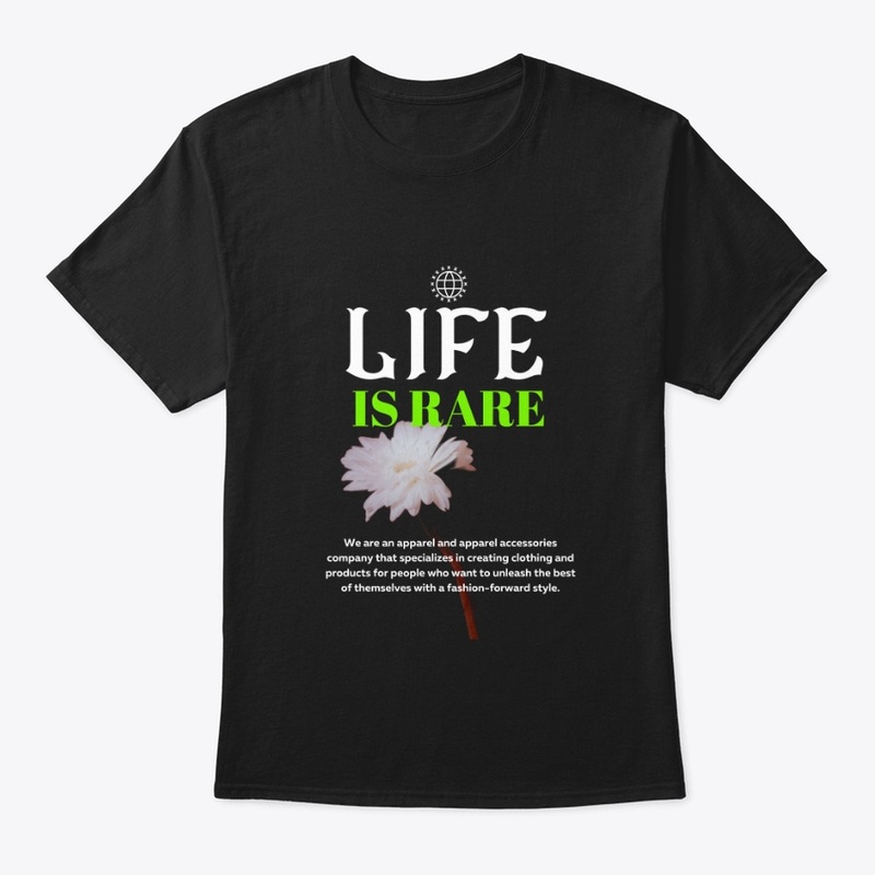 life is rare t shirt design 