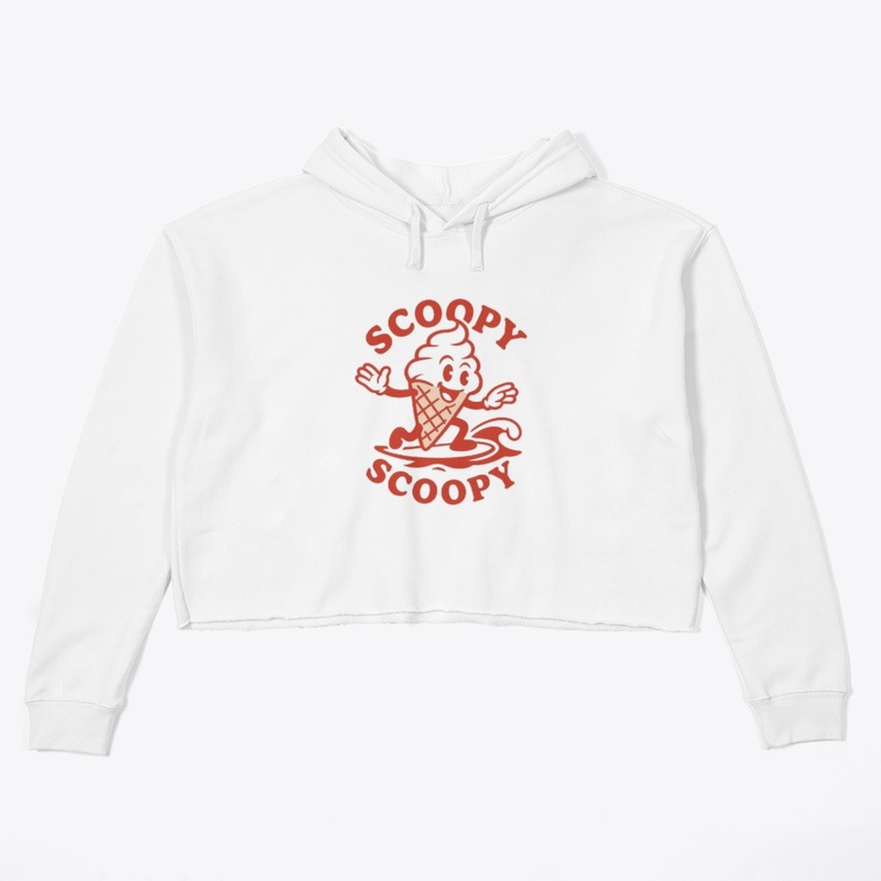 Scoopy Scoopy Ice Cream Mascot Design