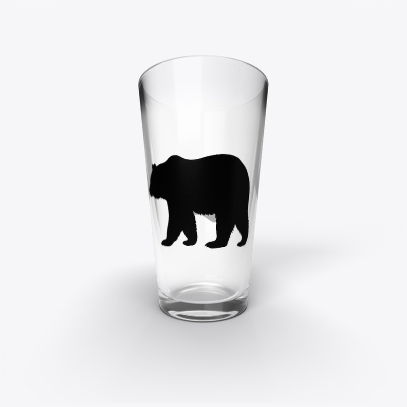 Bear glass 2
