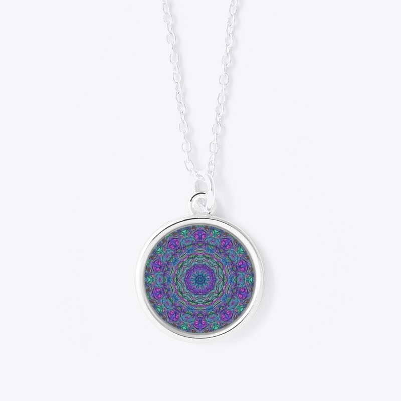 Blue Green Purple Klaeidoscope
