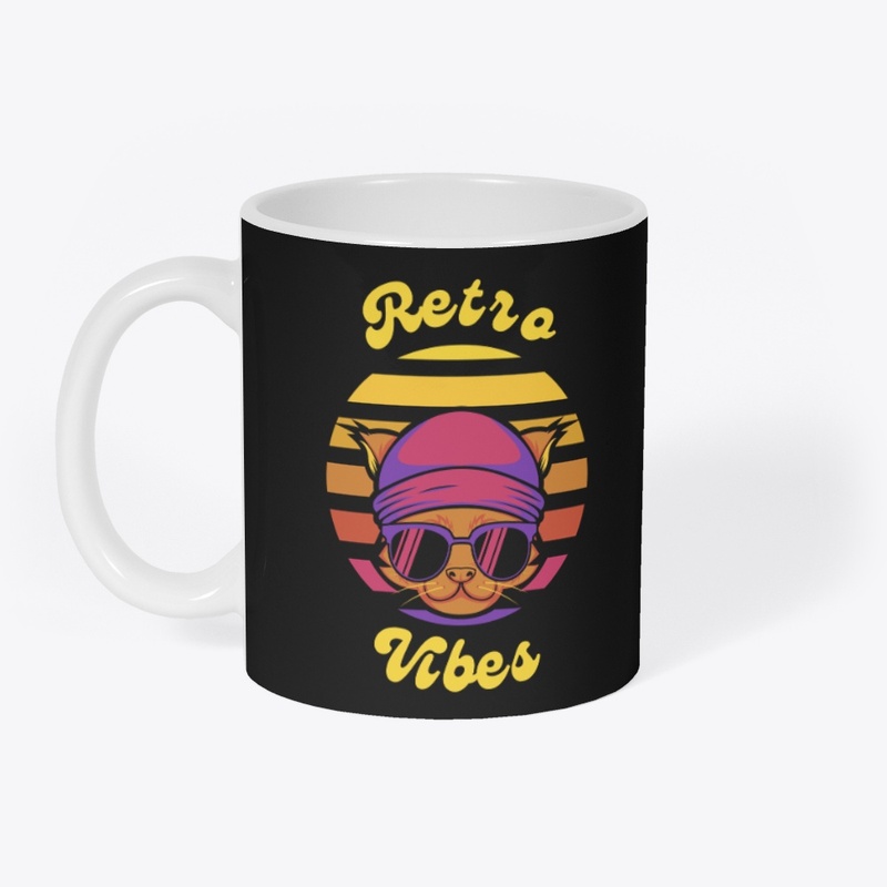 retro cat -vibes-