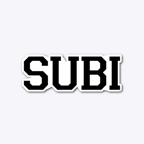 Subi Standard T-Shirt Front