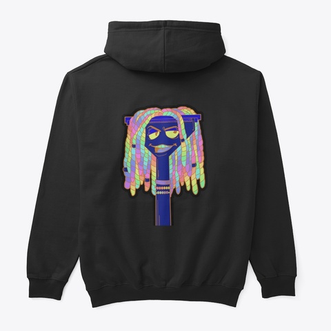 Moppy's Closet Of Swag Black Camiseta Back