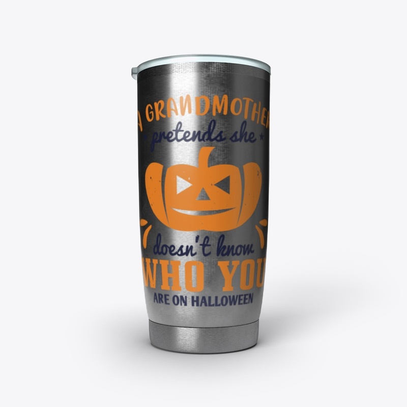 A Grandmother Pretends Halloween