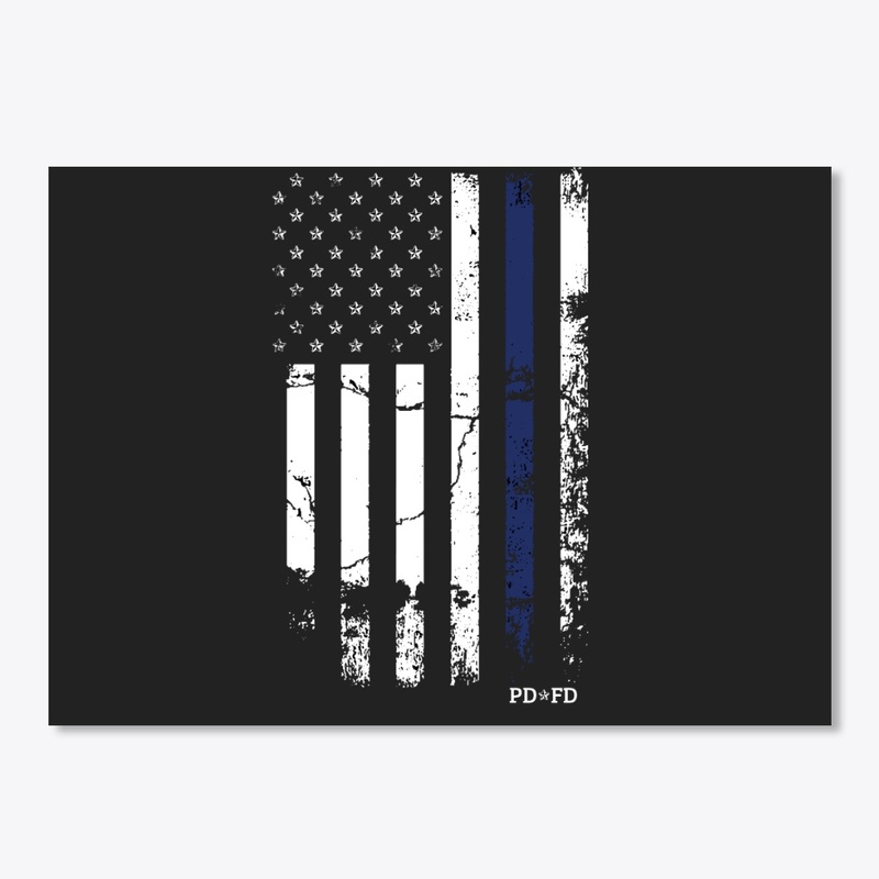 Blue Line Flag