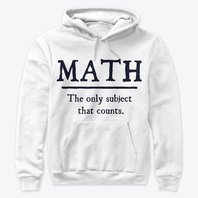 Math the only subject that counts.