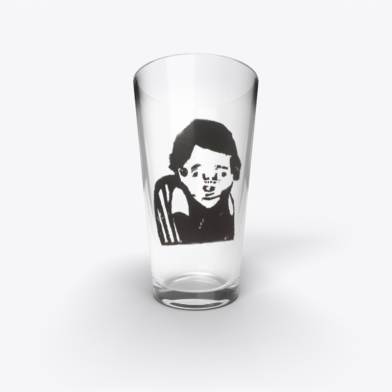 O'Rourke Print Pint Glass