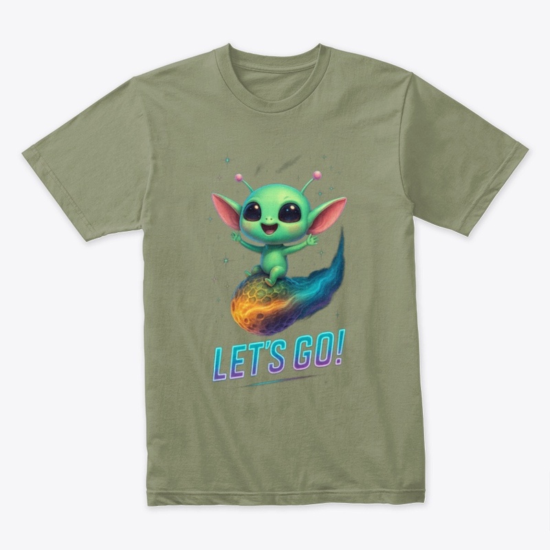 Cosmic Ride: Let's Go Alien Print
