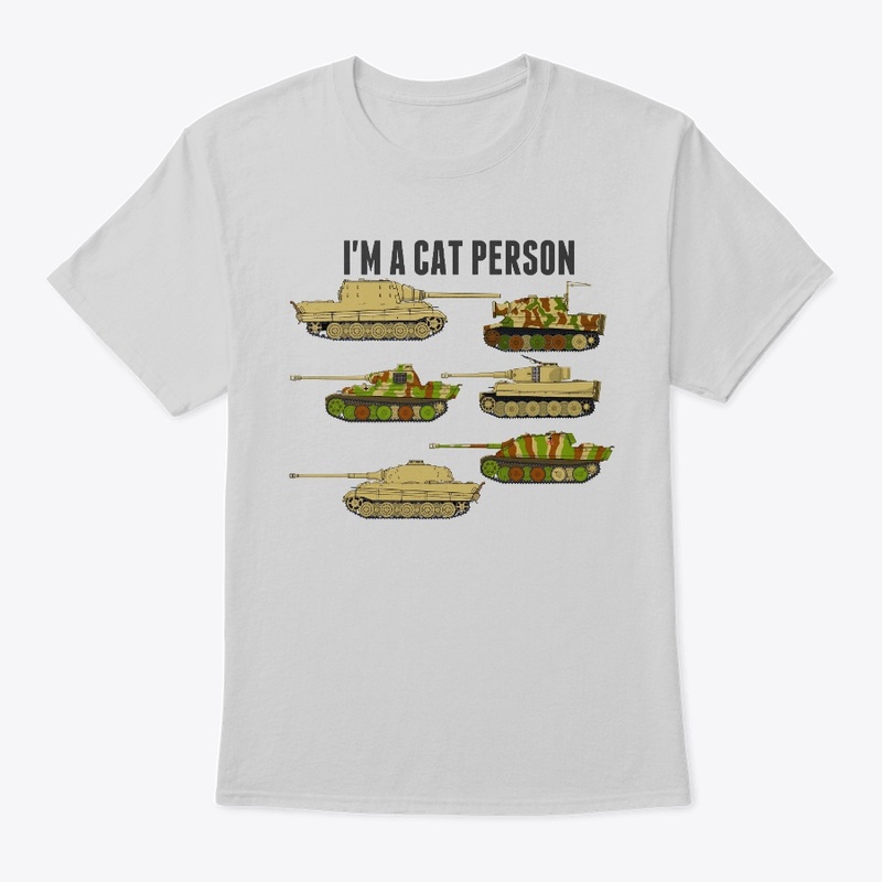 Im A Cat Person camo1 T-Shirt