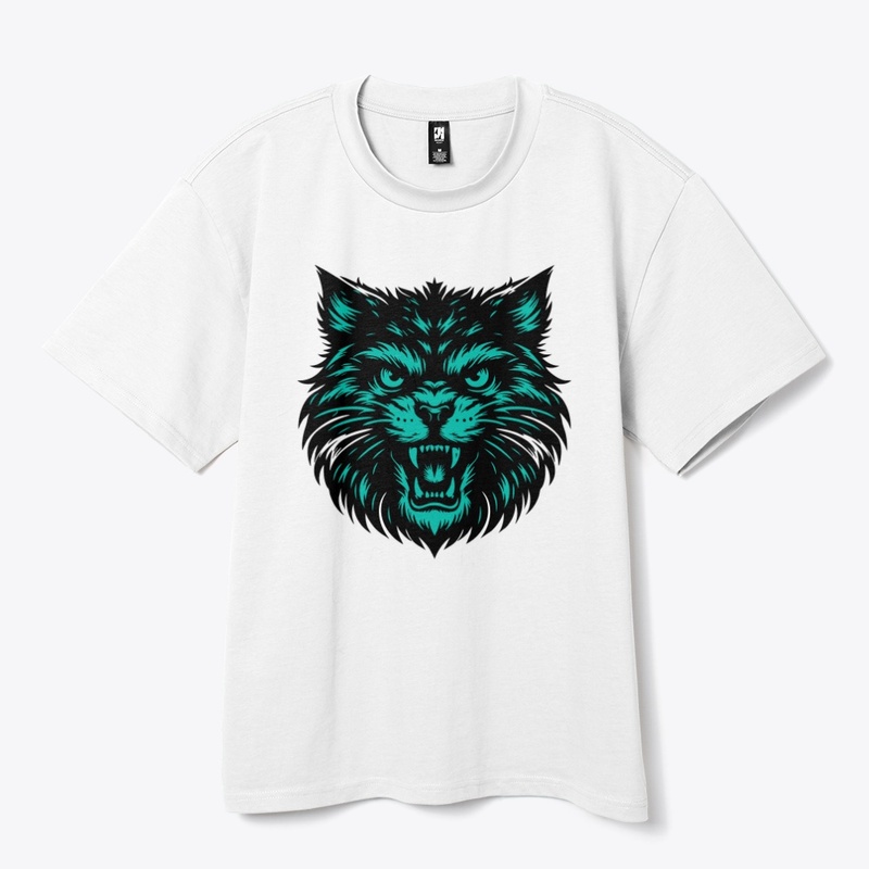 Wild Cat Head Design