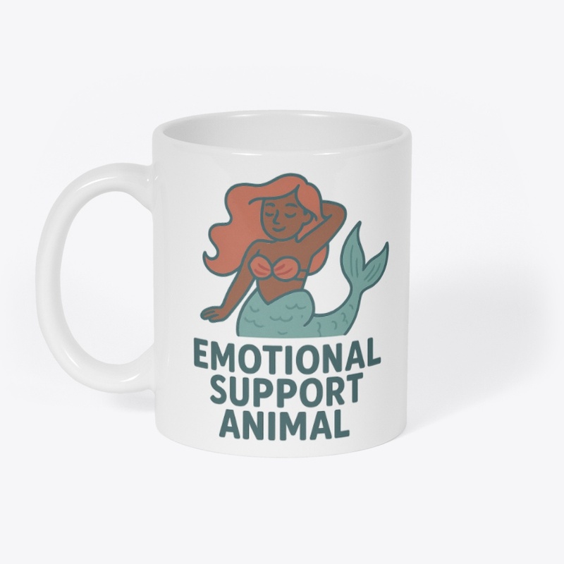 Mermaid Emotional Support Animal 