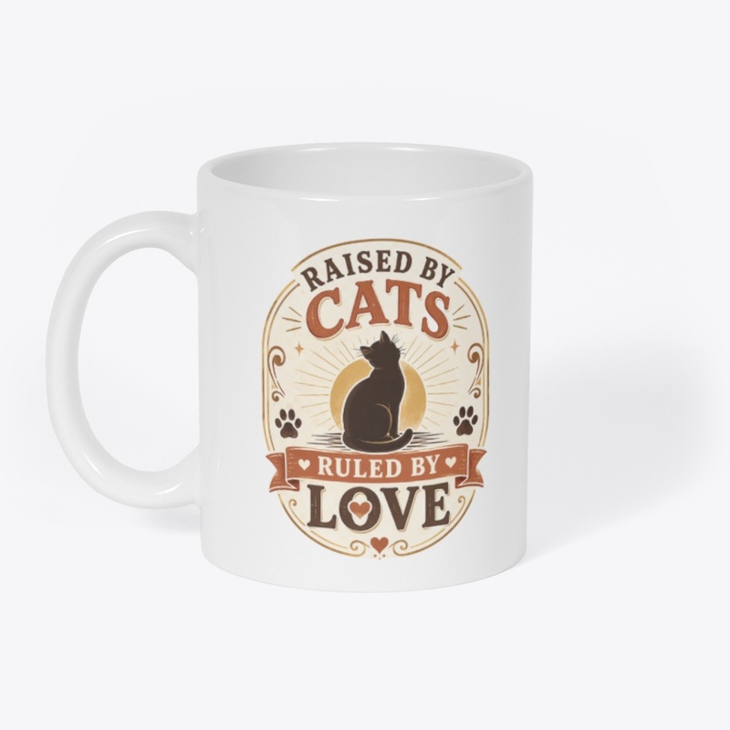 Raised By Cats Gift Set