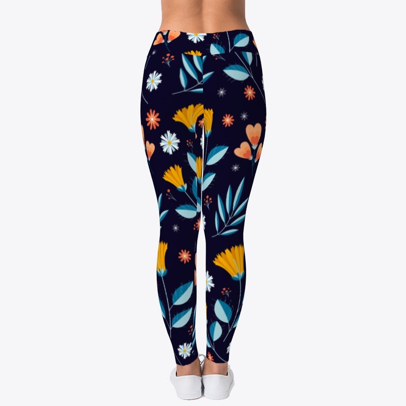Floral  Leggings