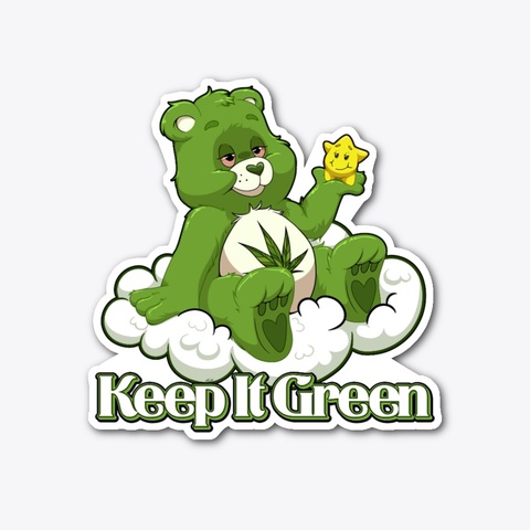 Keep It Green Bear Standard áo T-Shirt Front
