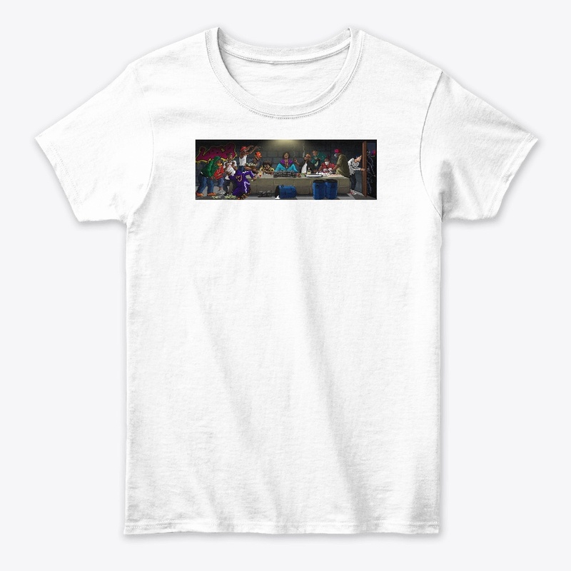 Last-Supper T shirts for Women and Men