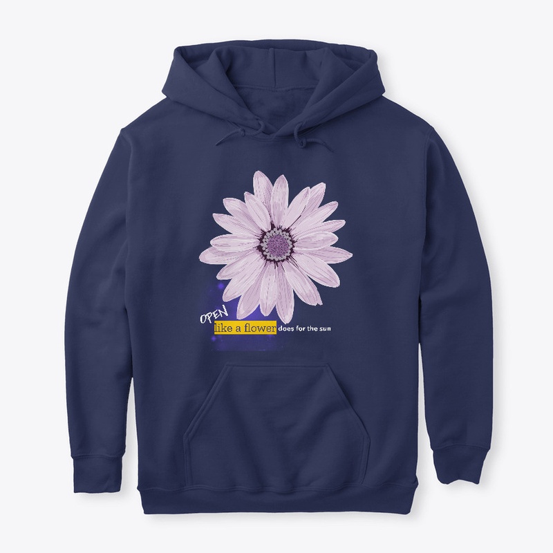 Open Like A Flower Does For The Sun