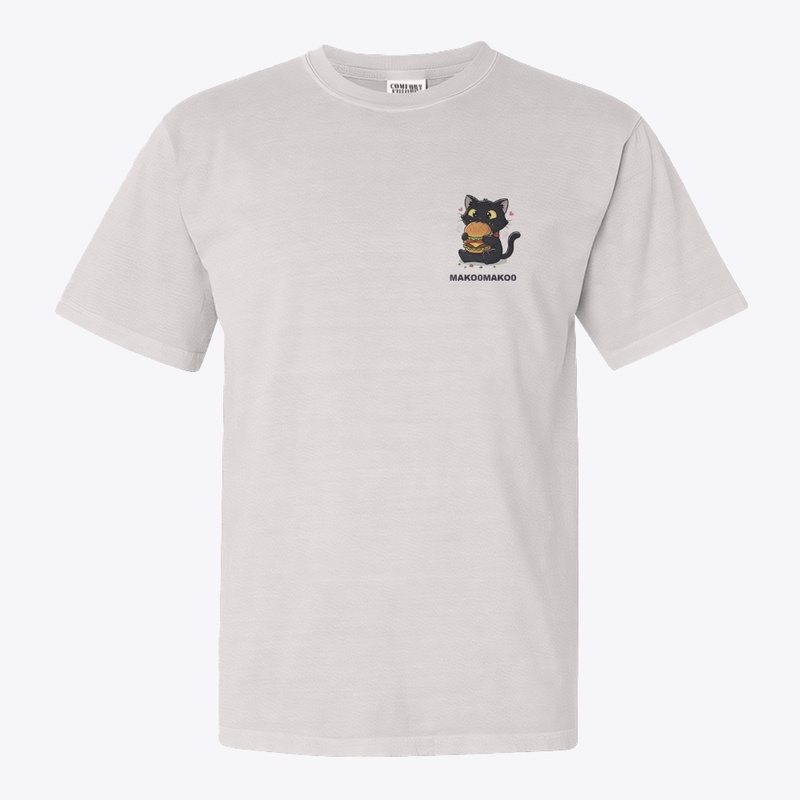 Black Cats Eating Hamburgers