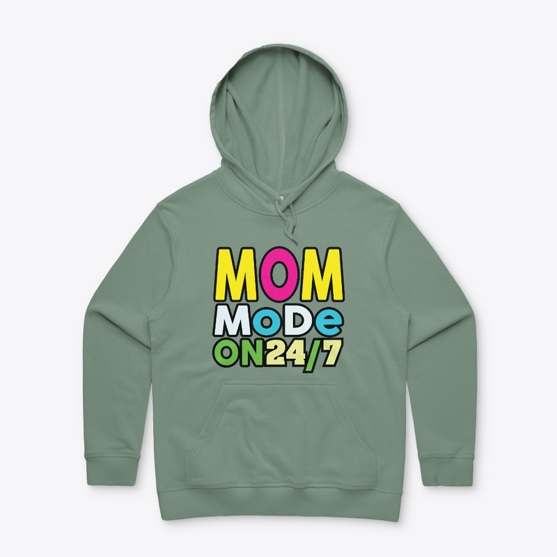 Nonstop Mom Life Tee "Mom Mode On 24/7"