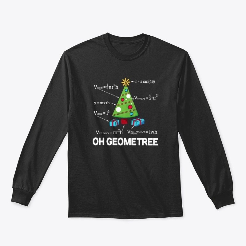 OH Geometree Christmas Teaching Shirt
