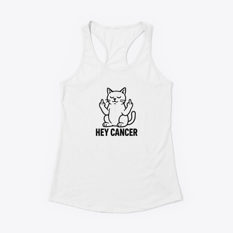 Hey Cancer 2025 - Women's Racerback Tank