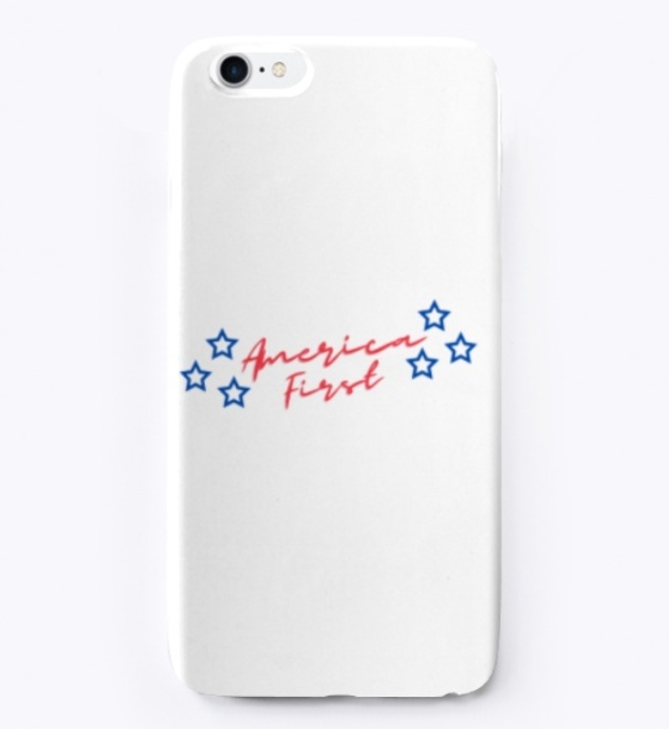 America First Cursive and Star Item