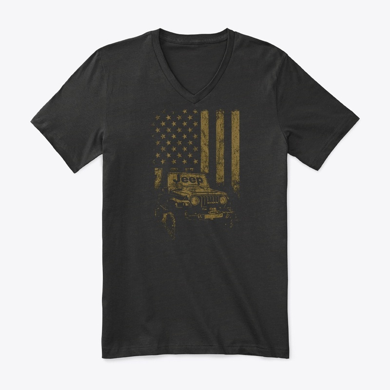 Jeep US Flag-American Patriot Since 1941