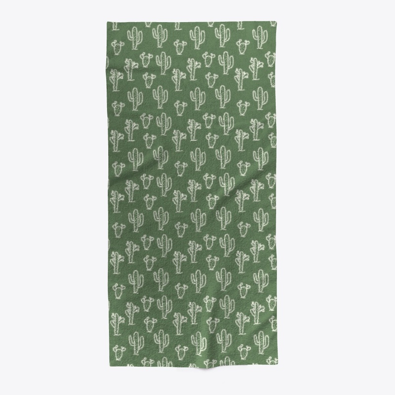  Cute Seamless Pattern with Cactus 2