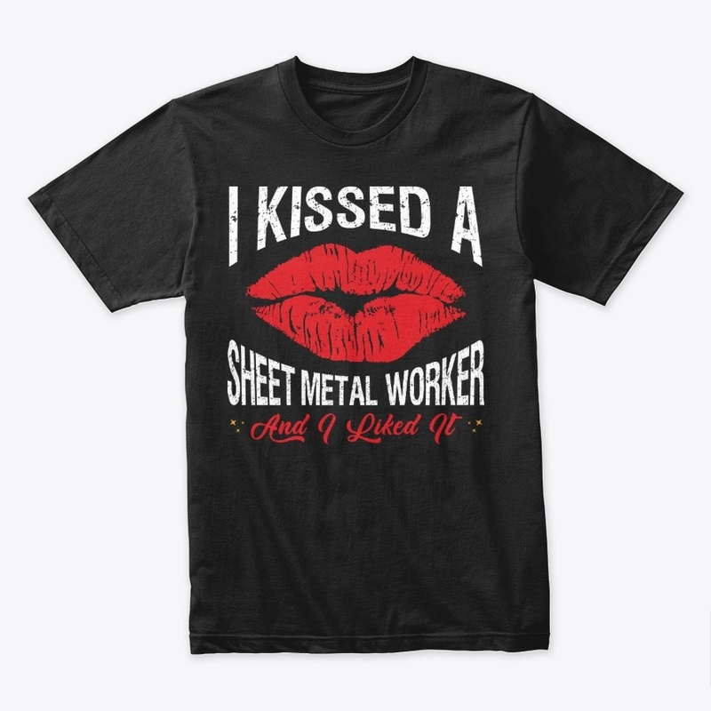 I Kissed A Sheet Metal Worker Face Mask